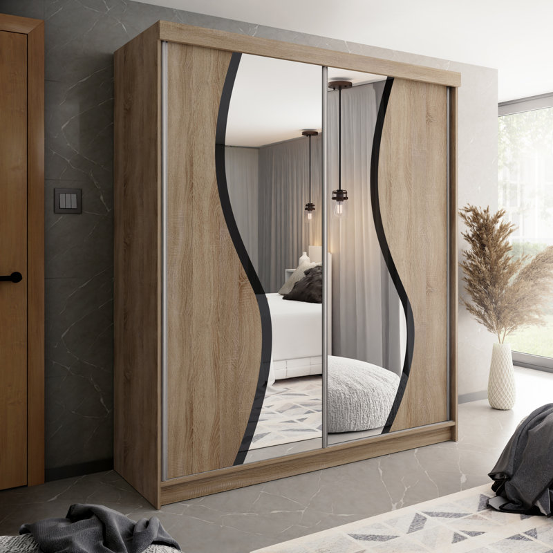 Bego Wardrobe, Silver/Bronze/Natural