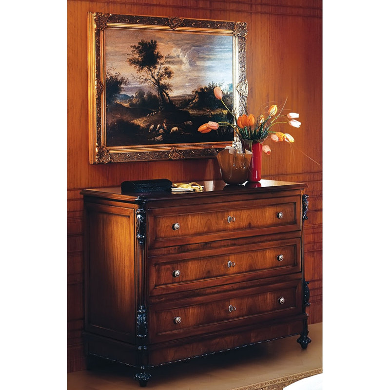 Louis XVI Walnut Bachelor's Chest