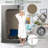 Costway Portable Steam  For Home Full Body  Box With 3l Steam Generator-101687418