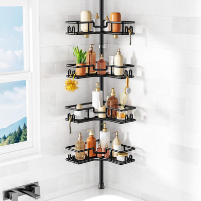 Tension Stainless Steel Shower Shelf