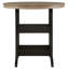 Table de bar en plastique Chrisann