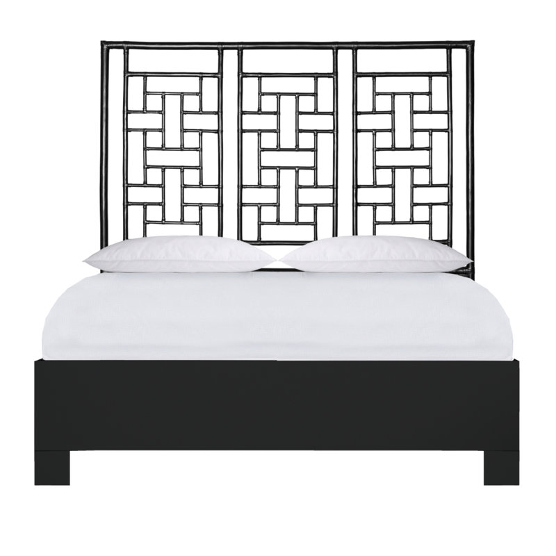 Ohana Low Profile Standard Bed, Queen, Black
