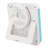 Splash-proof Cube Atomic Wall Clock