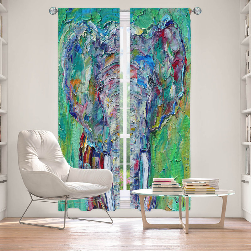 Ensemble de rideaux en polyester 2 pièces, L 20 po x L 61 po