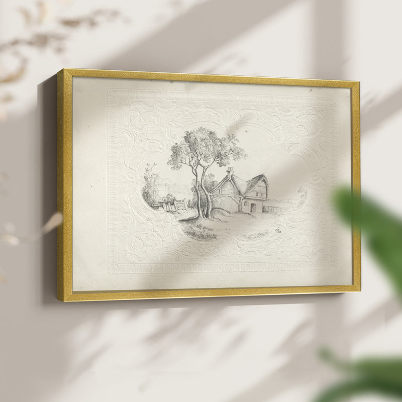 Croquis rétro - XXIV - reproduction encadrée