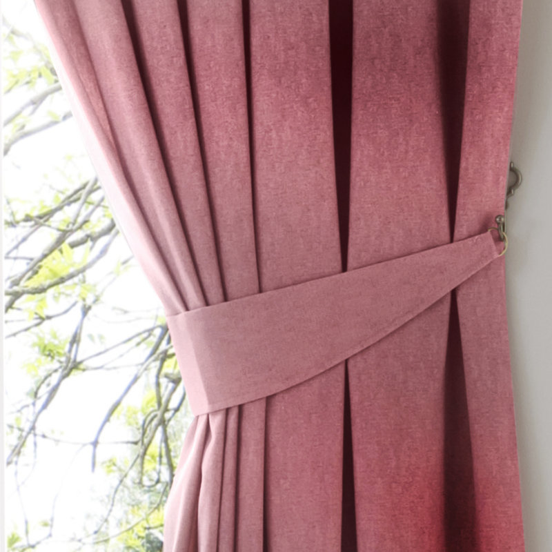 60% Polyester And 40% Cotton 65cm Curtain Holdback/Tieback, Blush