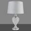 Edie 57Cm Crystal Chrome Silver Modern Table Lamp