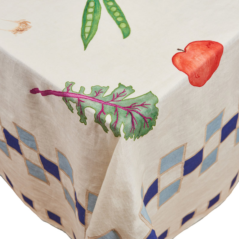 Still Life Tablecloth, Blue