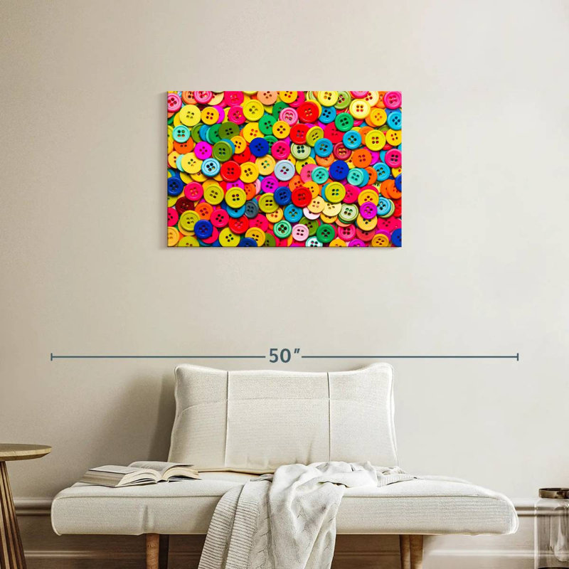 Senne Buttons Collection, 20" H x 30" W