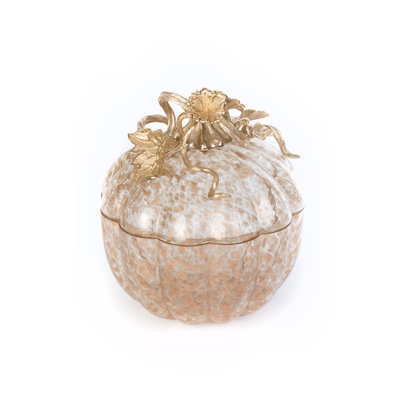 Erin Leaf & Vine Gilded Large Glass Jar