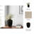 Everly Quinn 19" Canvon Small Black Omix Vase
