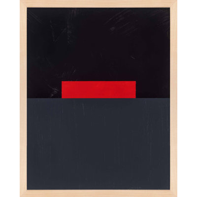 Slice Of Red 1 Print by Robert Kamnatnik