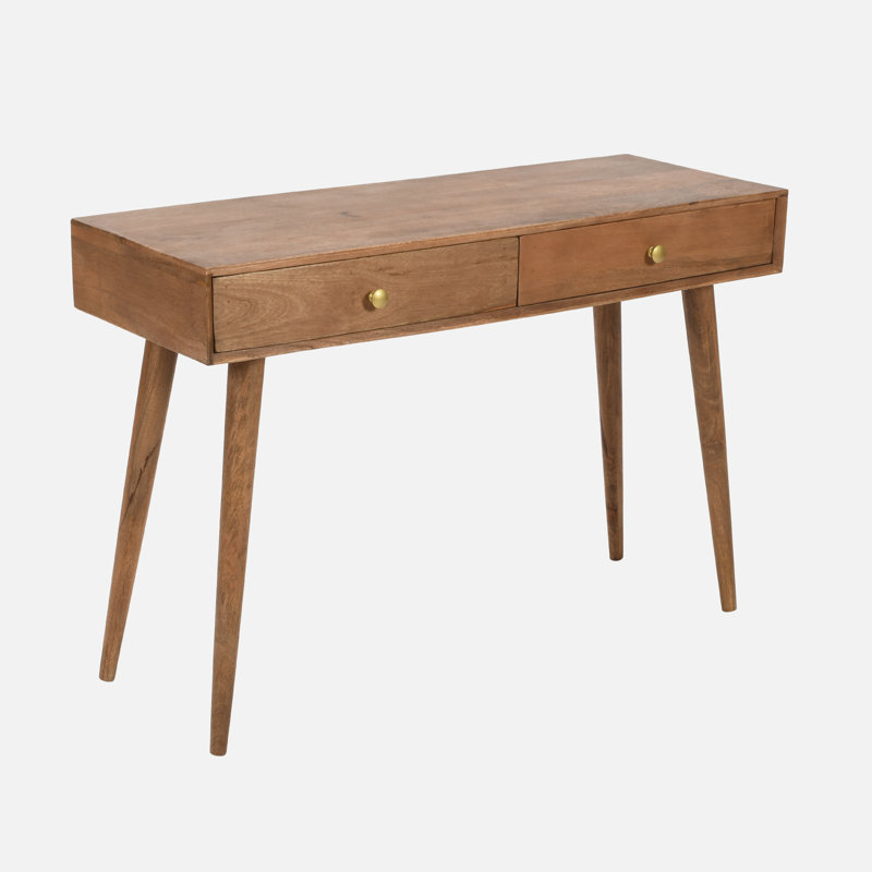 Franzi Mid-Century Console Table with Drawers