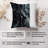 Abstract Marble Geode VI Modern Throw Pillow Cover-124214774
