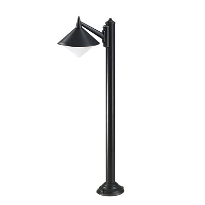 Maliah Stained Glass Post Lantern