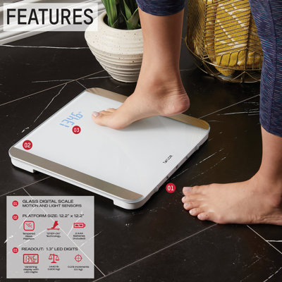 Taylor Digital Glass Bathroom Scale