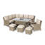 Meinrad 9 Seater Rattan Corner Sofa Set