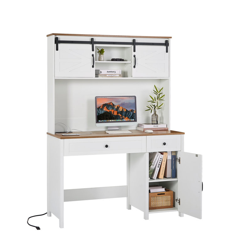 Bureau de direction Farmhouse, H 31,50 po x l 47,24 po x P 19,69 po