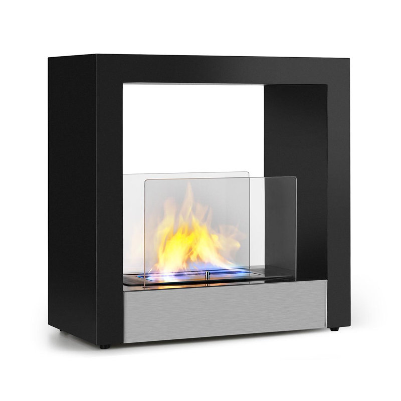 Klarstein 50cm W Black Ethanol Fireplace