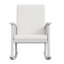 Chaise berçante d'extérieur en bois d'acacia massif-130678759
