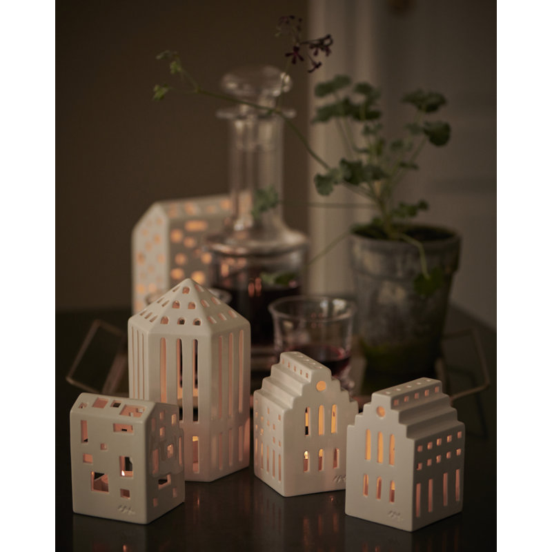 Urbania 3.5'' H Ceramic Tabletop Lantern