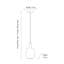 Delle 1 - Light Single Bell Pendant