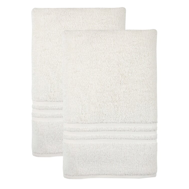 Cascata 6 Piece Turkish Cotton Bath Towel Set (Set of 6) Wade Logan Color: White