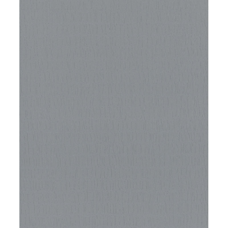 Naryah Collection Textured Ruche Silk Wallpaper Roll, Grey