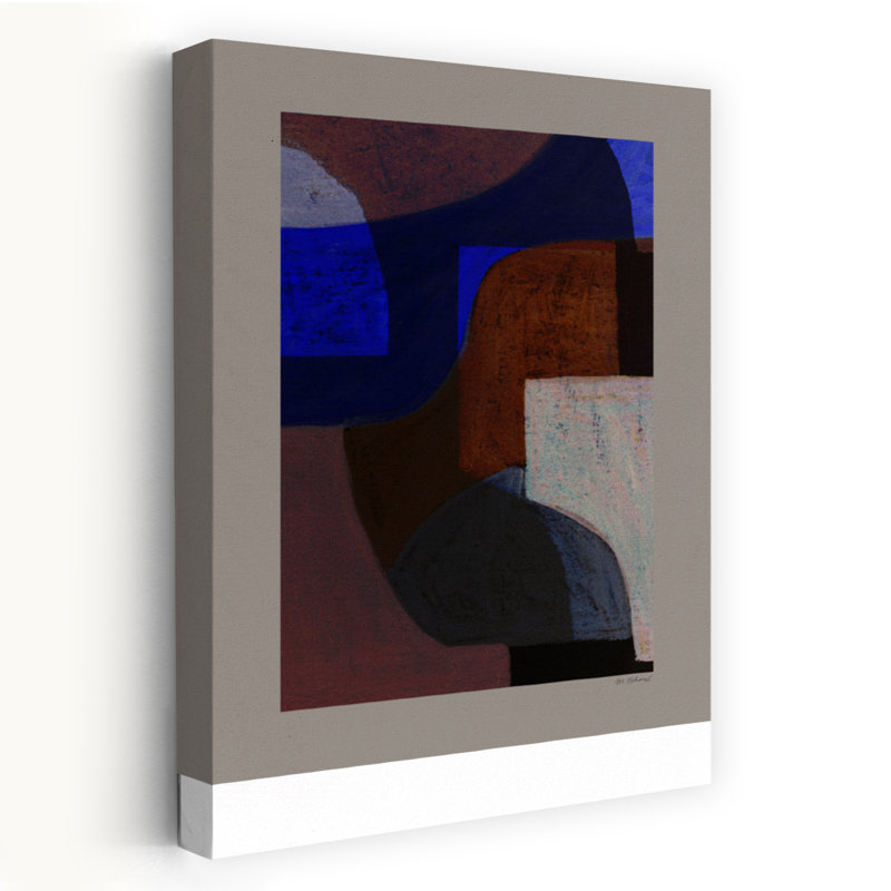 Art contemporain contemporain abstrait, H 24 po x l 16 po