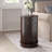Regan Solid Wood Swivel Drum End Table with Storage-1172392176