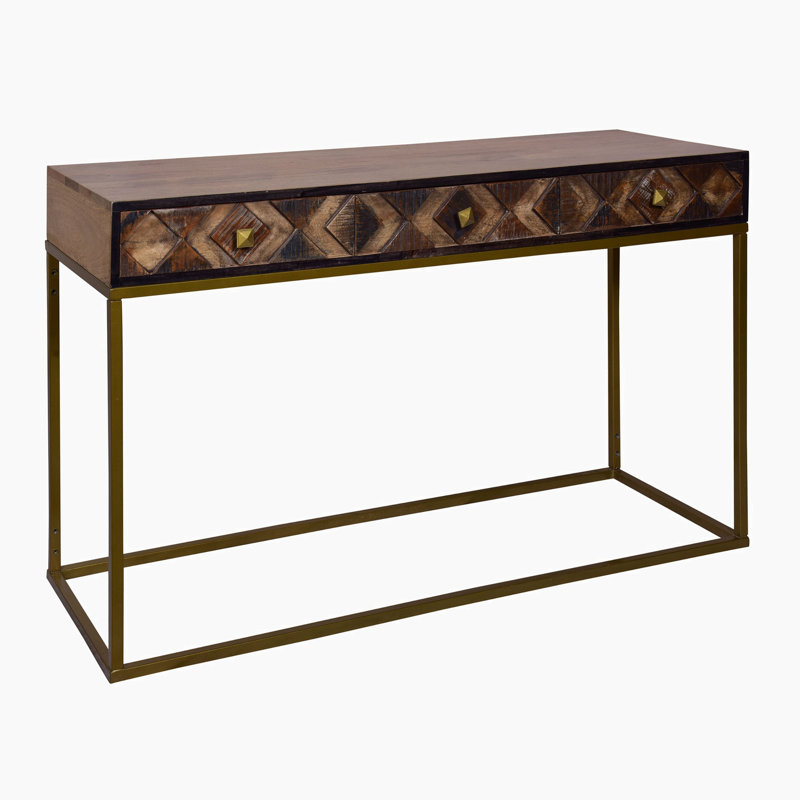 Console en bois massif Anagh
