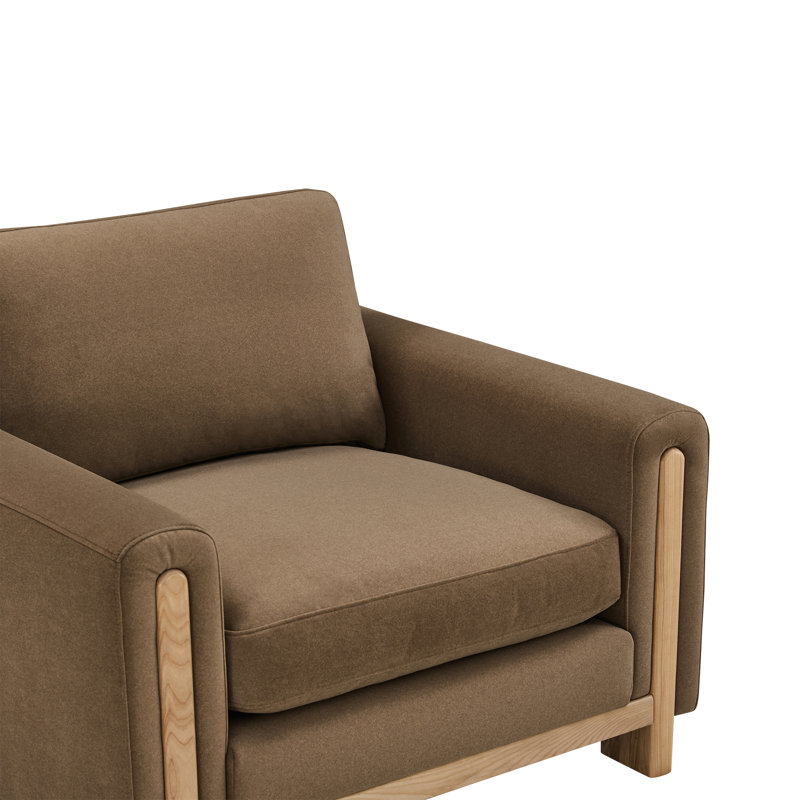 Fauteuil rembourré 43,3 po Adika, Tempête