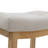 Cindina 24" Upholstered Saddle Counter Height Bar Stool with Wood Frame for Kitchen Island-119617588