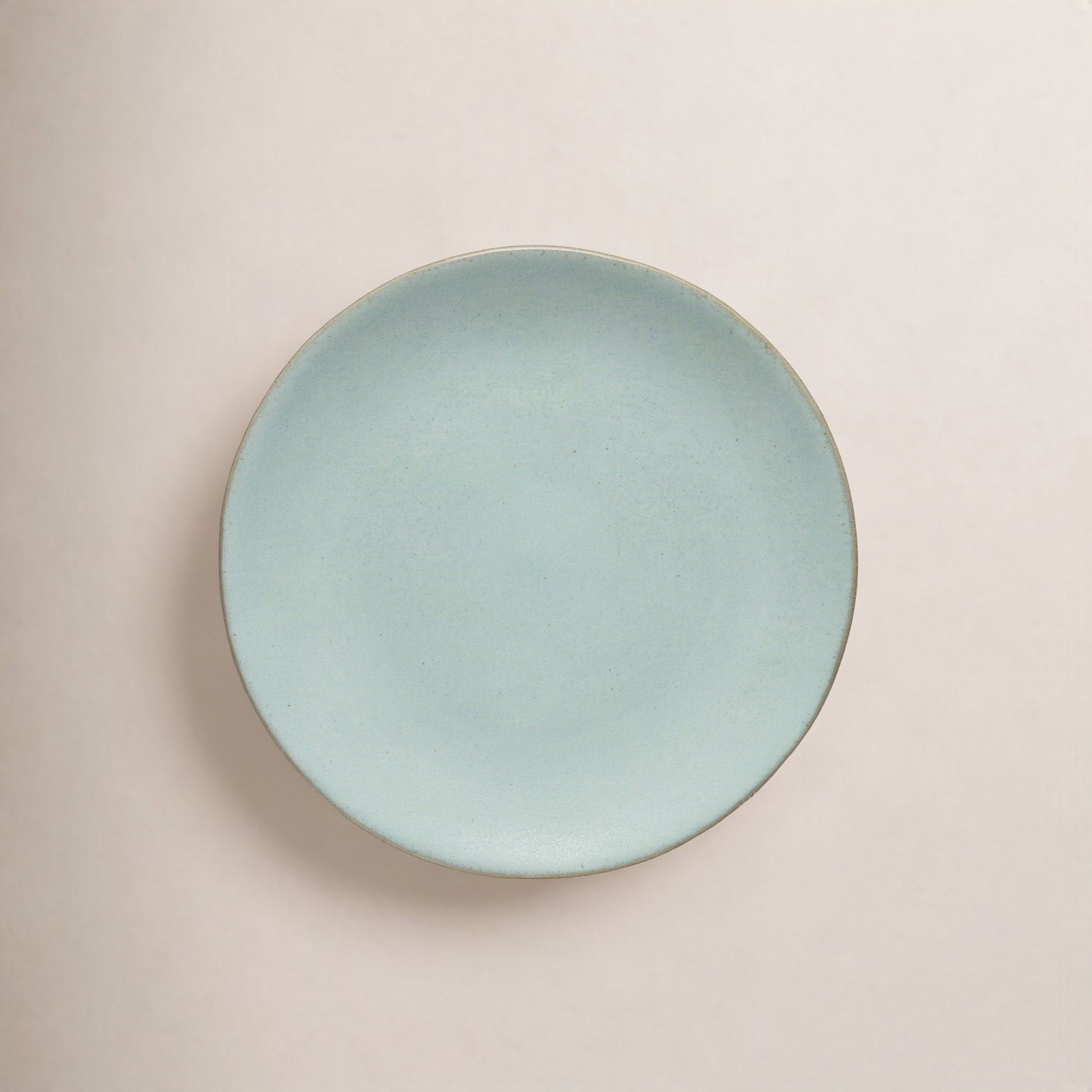 Arenito 11" Dinner Plate, Aqua