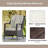 3-piece Patio Rattan Bistro Set With Coffee Table-1110852079