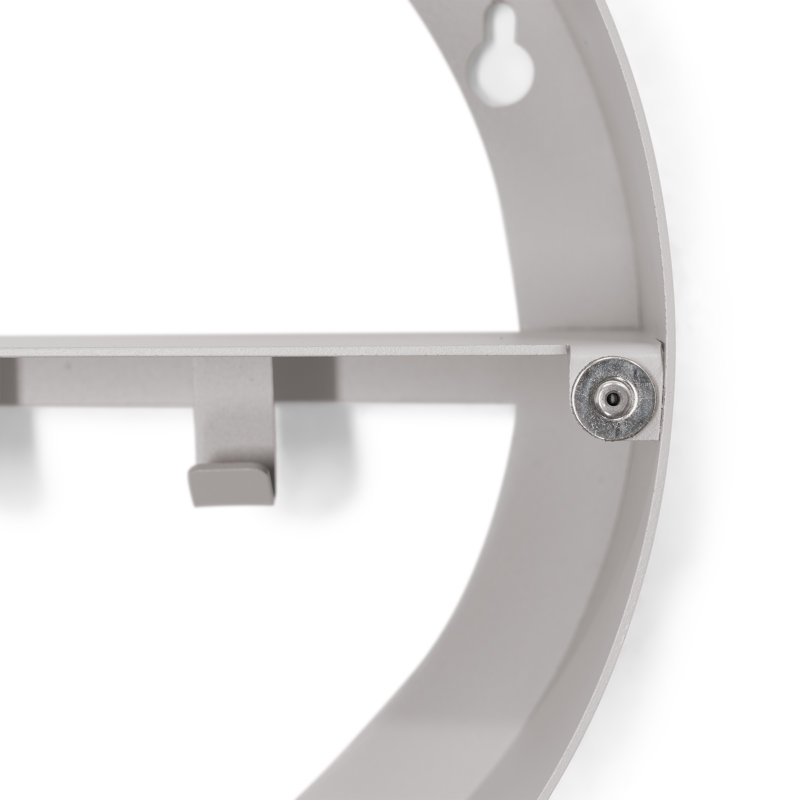 Spinder X BUDDE Steel Mirror, Beige, 35 cm H x 35 cm W