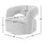 Mazie Swivel Barrel Chair-185695790