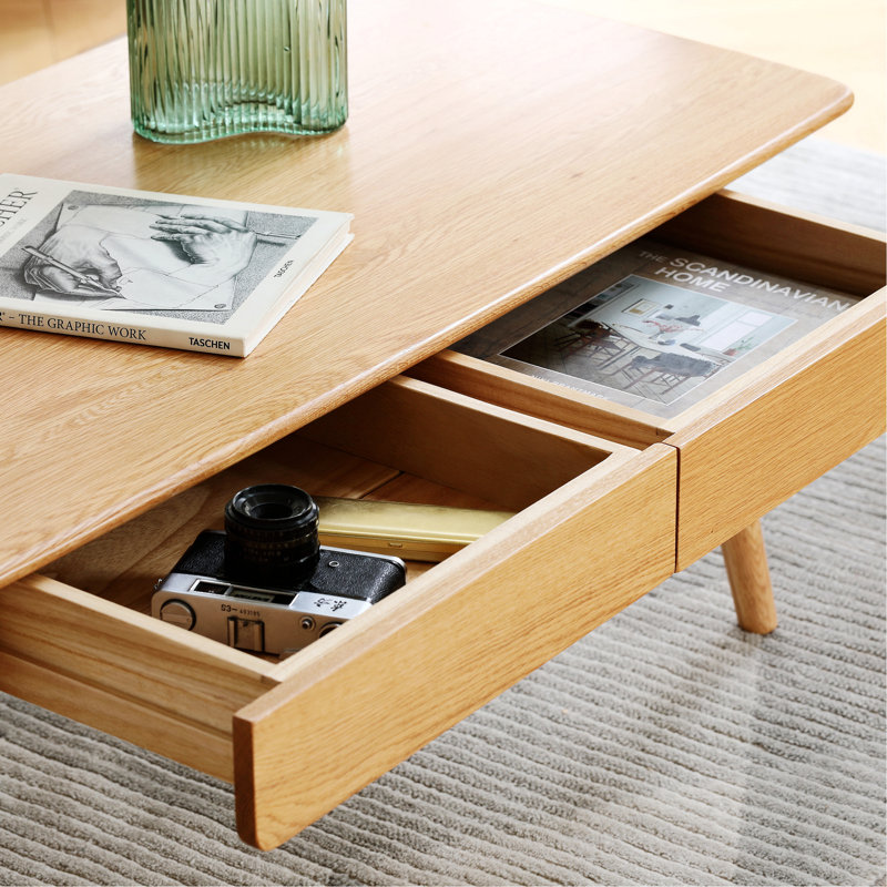 Bureau d'ordinateur avec tiroir 100% bois massif Elegant Style