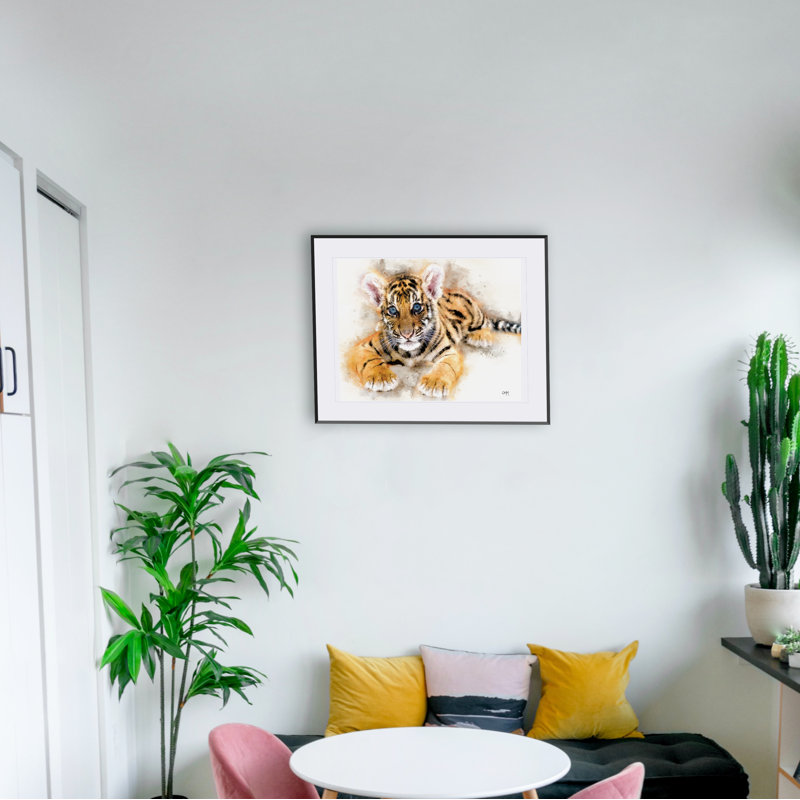 Tiger Cub - Single Picture Frame Print