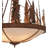 5 - Light Rusty Nail Shaded Pendant