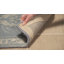 Tapis bleu touffeté à la main Karley-32961498