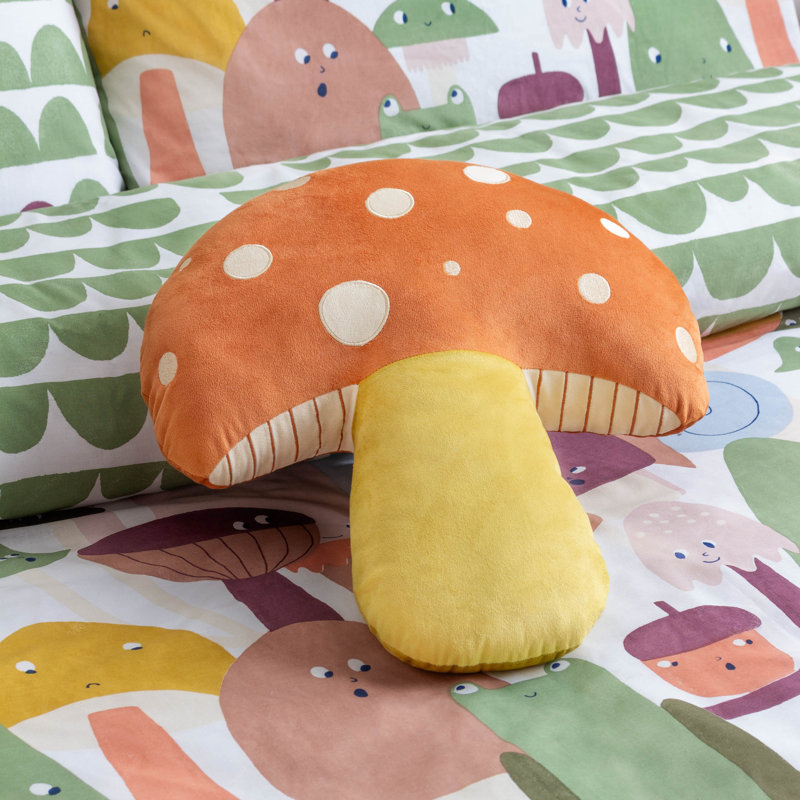Tobar Orange Novelty Throw Cushion