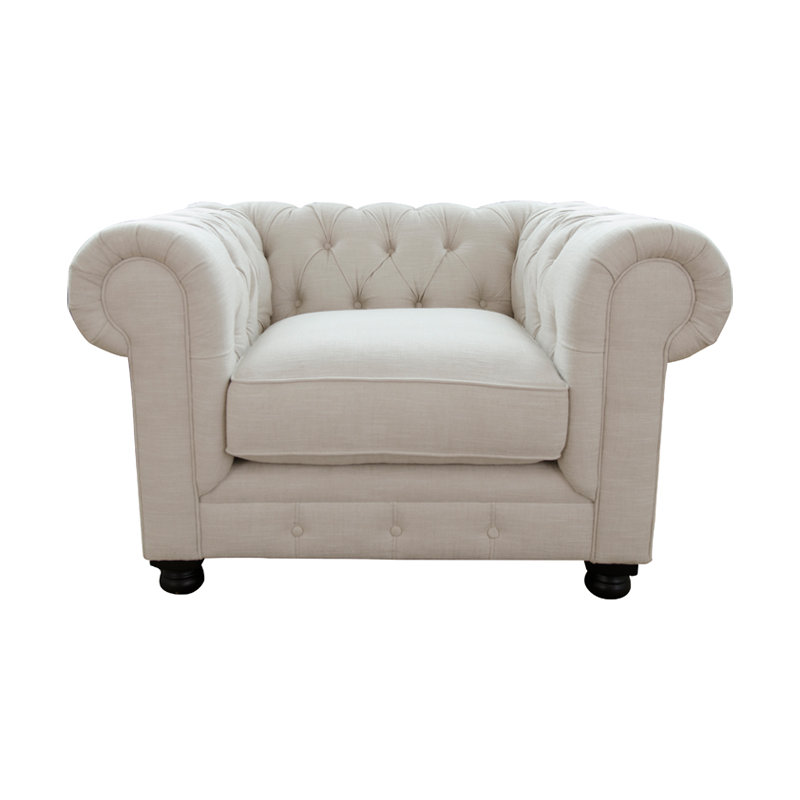 Fiske Upholstered Chesterfield Chair