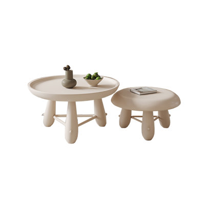 Stylish Wood Coffee Table Set