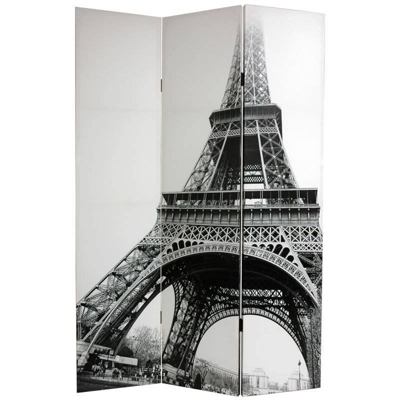 Paravent European Holiday, Tour Eiffel rétro