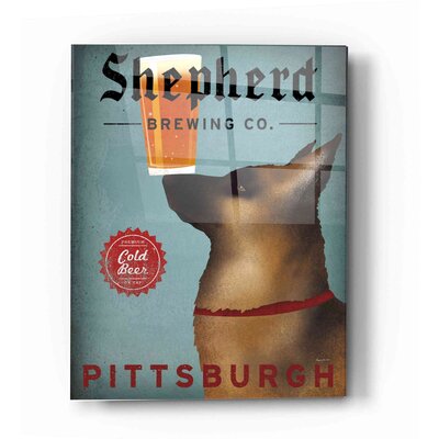 Shepherd Brewing Co Pittsburgh by Ryan Fowler - Unframed Graphic Art -  Red Barrel Studio®, EC1B02FD31764CE0859A4042DCE1FDBE
