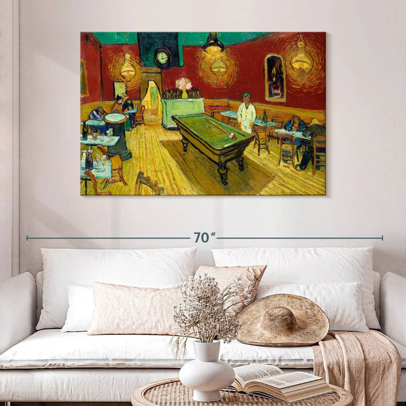 Senne The Night Cafe, H 32 po x l 48 po