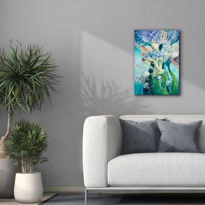 Art mural sur toile Trinx «Aquatic Coffee Break» par David Galchutt