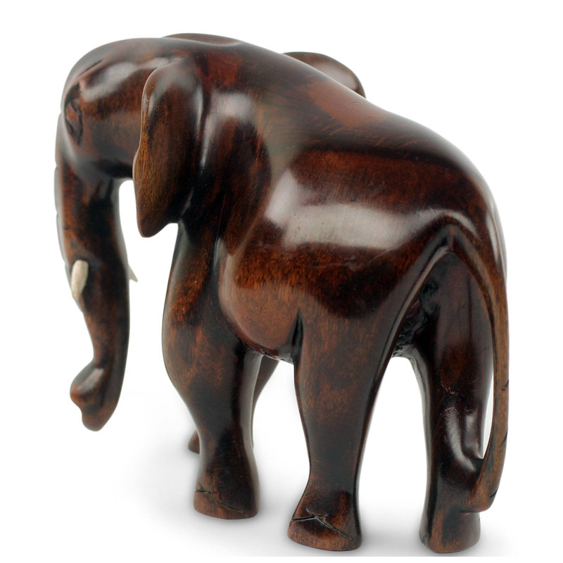 Figurine éléphant de douille africain Zahid