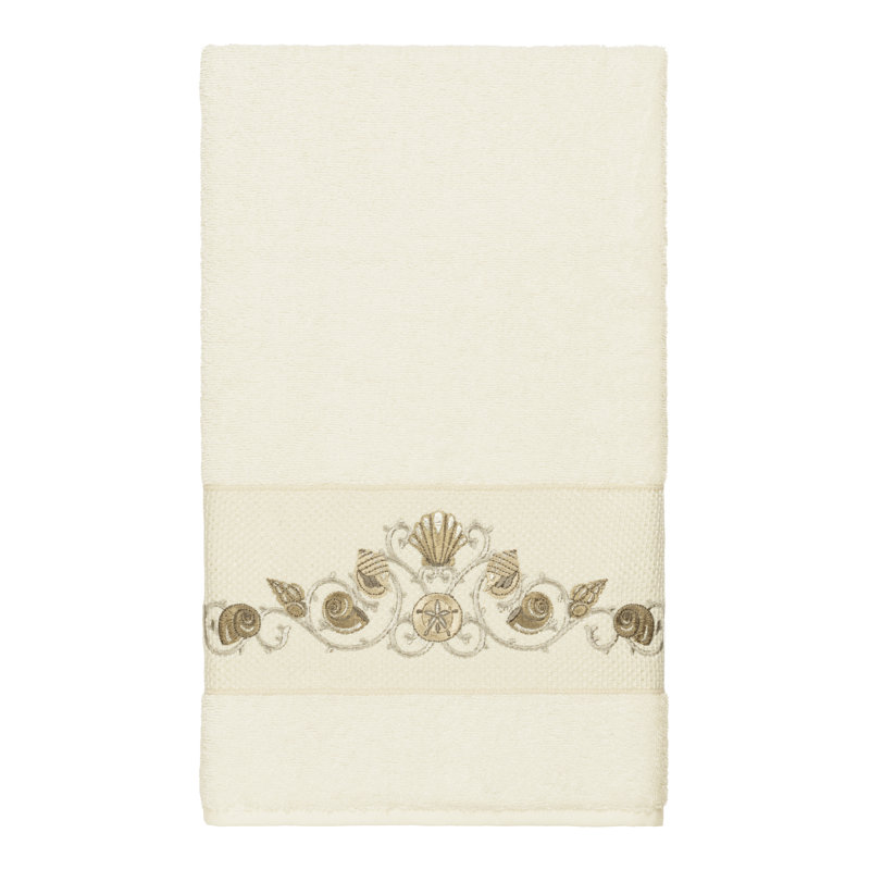 Bella Turkish Cotton Midweight Bath Towel, Cream